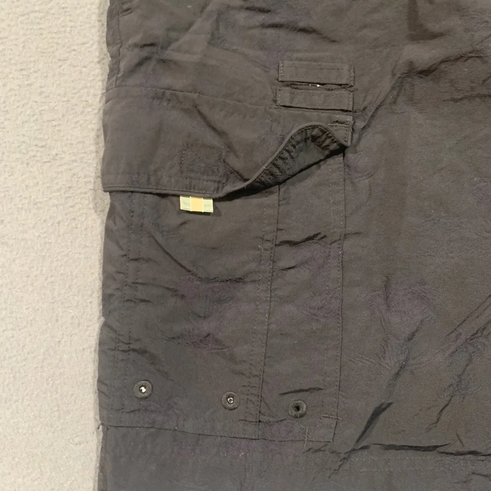 Tommy Bahama Swim Trunks Mens‎ XL Black Palm Jacquard Drawstring